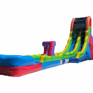 water slide 22ft single lane