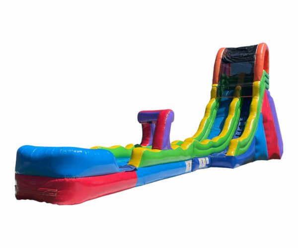 water slide 22ft single lane